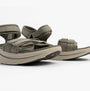 Skechers 141617/OLV MAX CUSHIONING ELITE 2.0 - JESSIE Womens Sandals Olive side view showcasing comfort design.