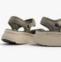 Skechers 141617/OLV MAX CUSHIONING ELITE 2.0 - JESSIE Womens Sandals Olive side view showcasing the comfortable design.
