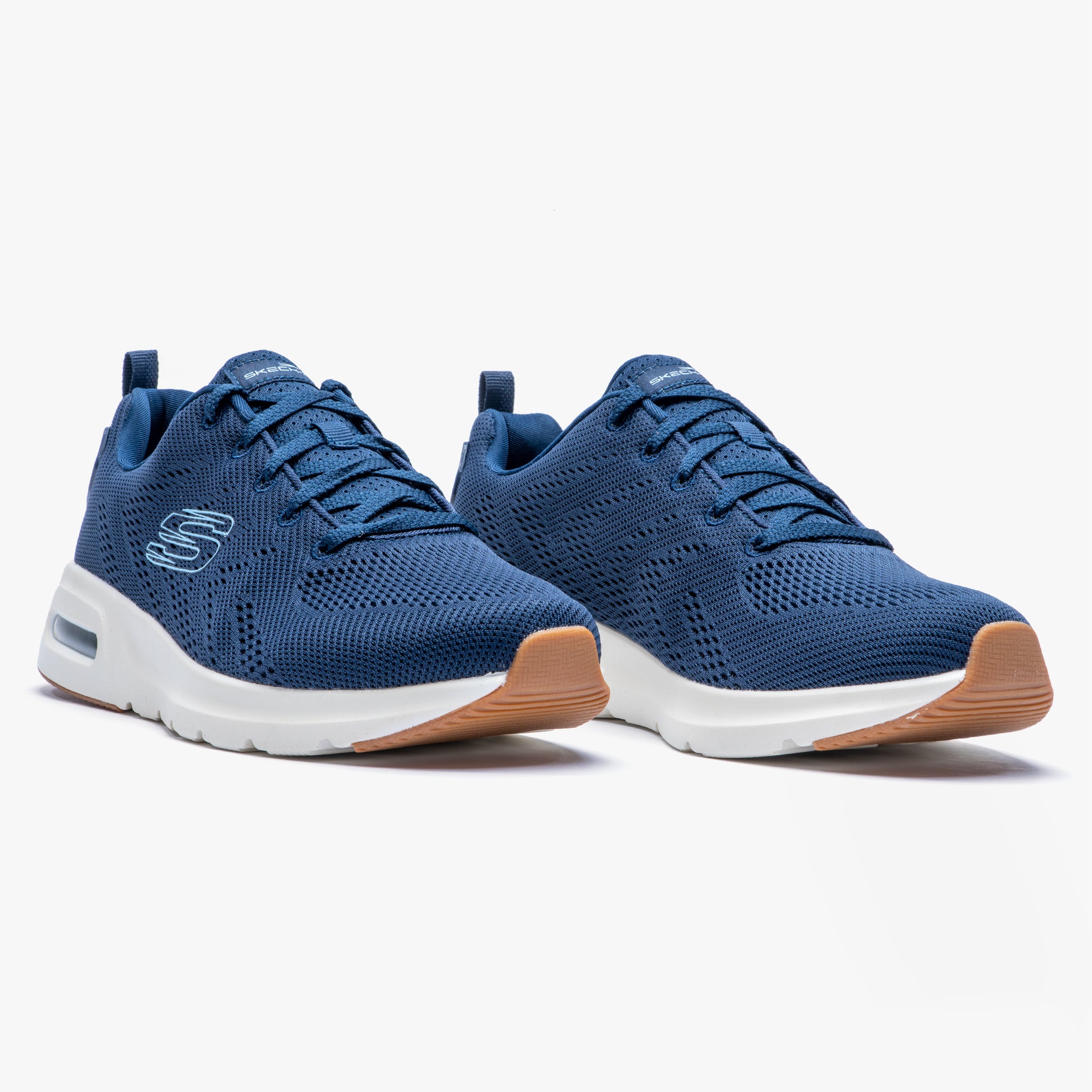 Skechers SKECH-AIR COURT SLICK AVENUE Womens Trainers Navy