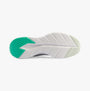 Skechers 150028/WBK VAPOR FOAM - SMOOTH RIDE Womens Trainers White/Black bottom view showcasing rubber sole.