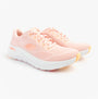 Skechers 150051/PKMT ARCH FIT 2.0 - BIG LEAGUE Womens Trainers Pink side view with lace-up closure and mesh upper.