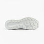Skechers 150066/WHT ARCH FIT 2.0 - EASY CHIC Womens Trainers White sole view showing rubber material and traction design.