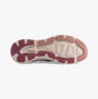 Skechers 150105/DKMV D'LUX WALKER 2.0-THRILL MOVEM Womens Trainers Dark Mauve sole view showing rubber sole details.