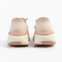 Skechers 150105/ROS D'LUX WALKER 2.0 - THRILL MOVEMENT Womens Trainers Rose rear view showing textile upper and rubber sole.