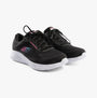 Skechers 150198/BLK SKECH-LITE PRO-THROUGH THE MUD Womens Trainers Black, front view highlighting the sleek design and lace-up closure.