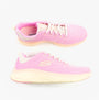 Skechers 150401/PKMT VAPOR FOAM-SUMMER JOURNEY Womens Trainers Pink top view showcasing casual style and breathable mesh upper.