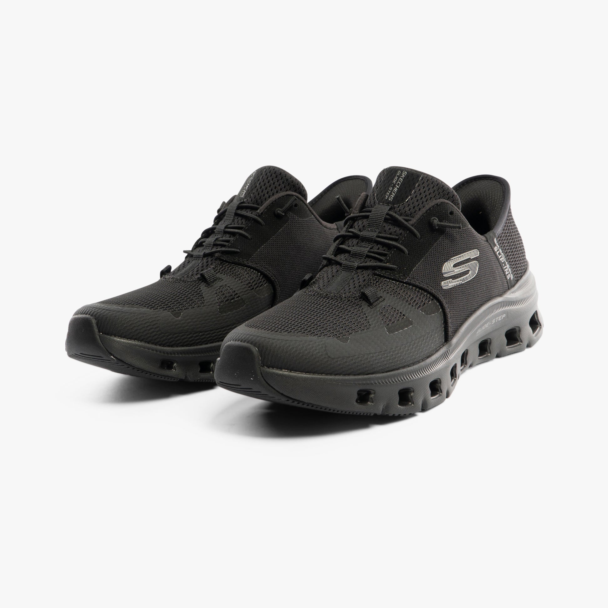 Skechers 150420/BBK GLIDE-STEP PRO Womens Trainers Black