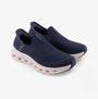Skechers 150422/NVY GLIDE-STEP PRO-EVERYDAY CITIZ Womens Trainers Navy side view showcasing slip-on design.