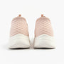 Skechers 150450/ROS ULTRA FLEX 3.0-EASY WIN Womens Trainers Rose rear view showcasing comfort and style.
