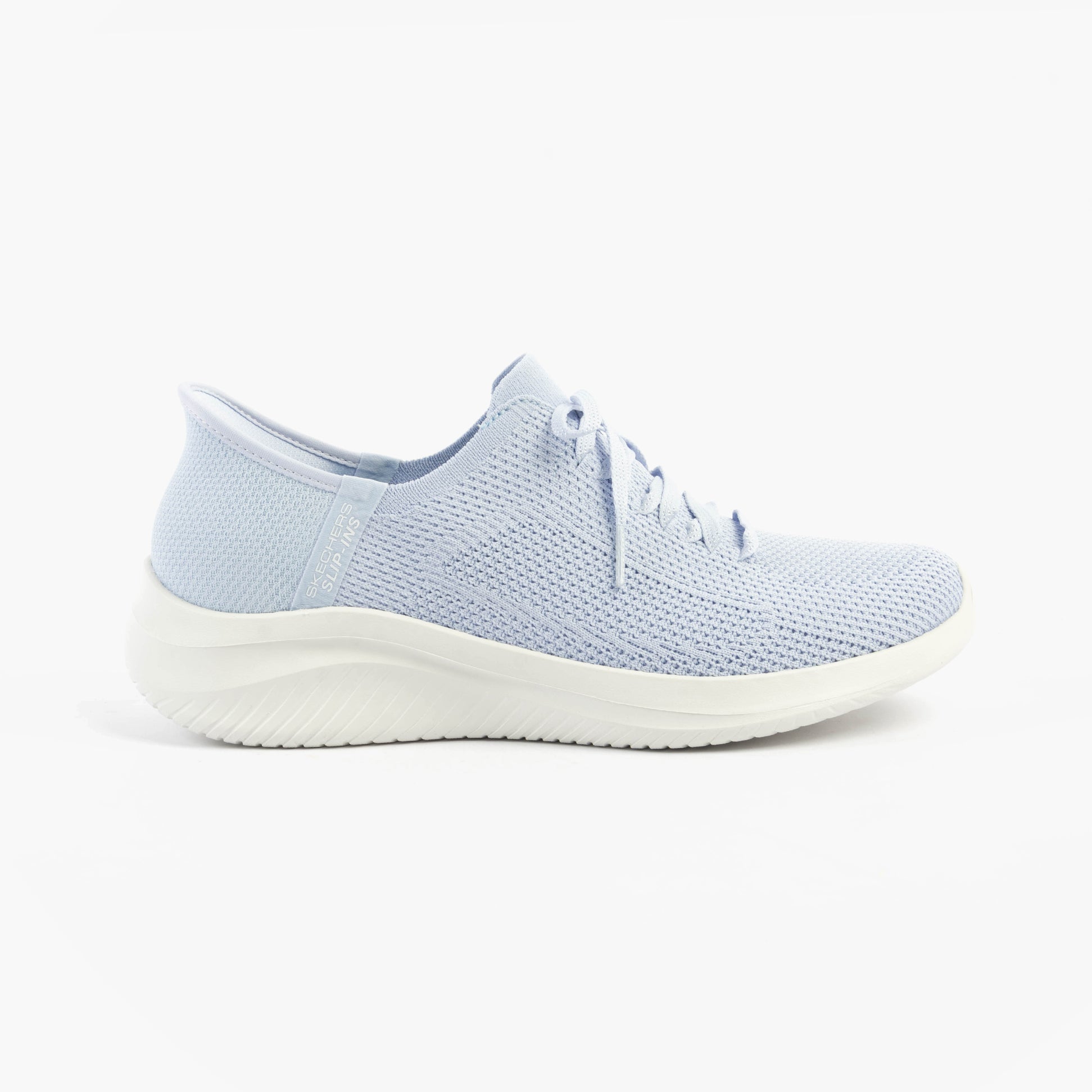 Skechers 150457/LTBL ULTRA FLEX 3.0-ELEVATED MOTION Womens Trainers Light Blue side view