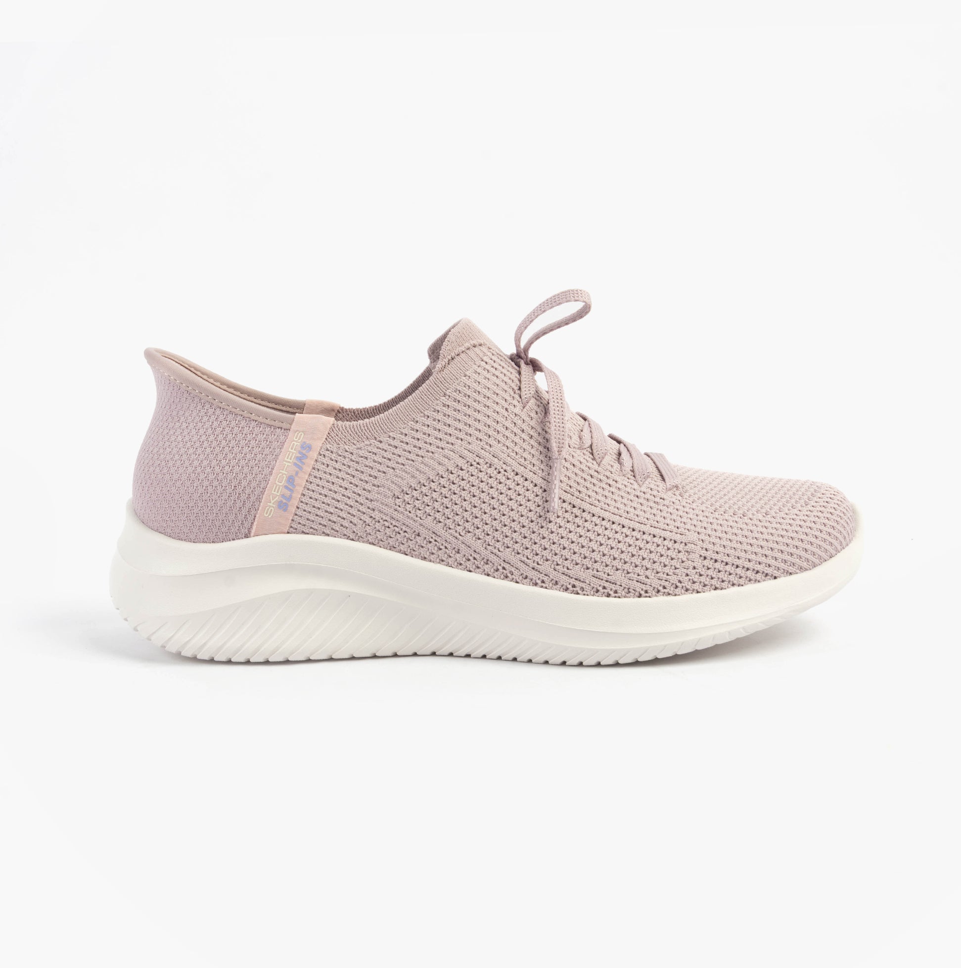 Skechers 150457/LTMV ULTRA FLEX 3.0-ELEVATED MOTION Womens Trainers Light Mauve side view