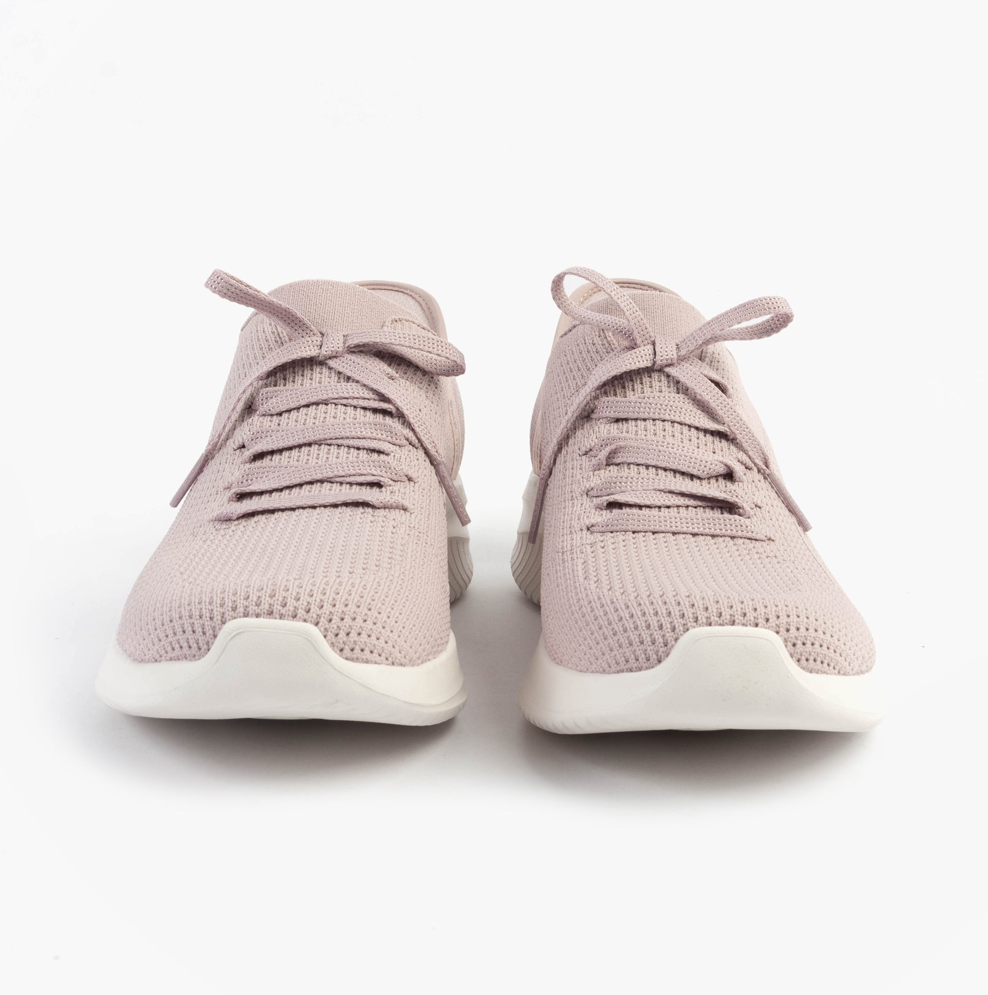 Skechers 150457/LTMV ULTRA FLEX 3.0-ELEVATED MOTION Womens Trainers Light Mauve front view.