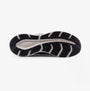 Skechers 150471/BKLV EDGERIDE-POWER FLOW Womens Trainers Black/Lavender sole view showing rubber tread pattern.