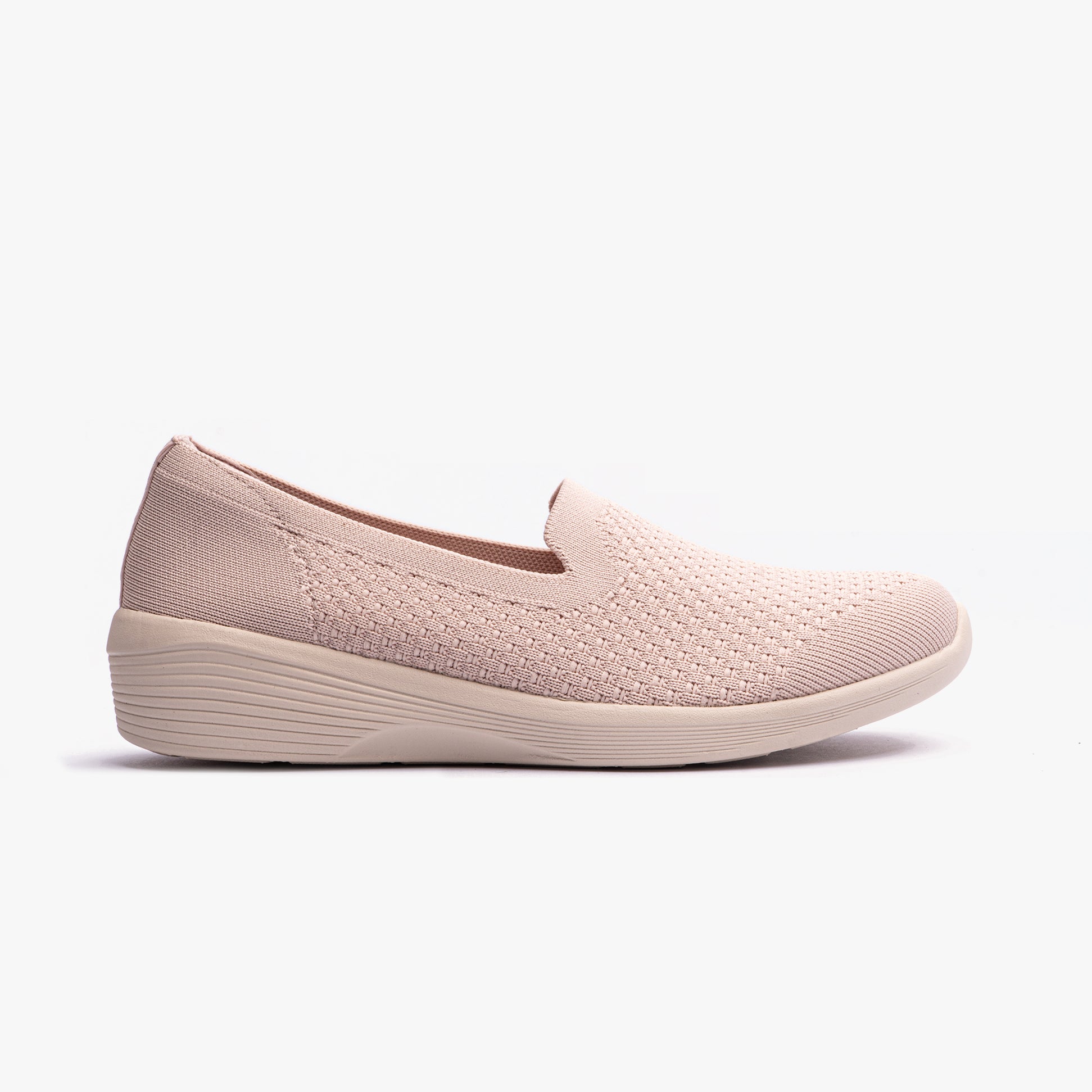 Skechers 158761/NAT ARYA - CLEAR SKIES Womens Shoes Natural/Purple