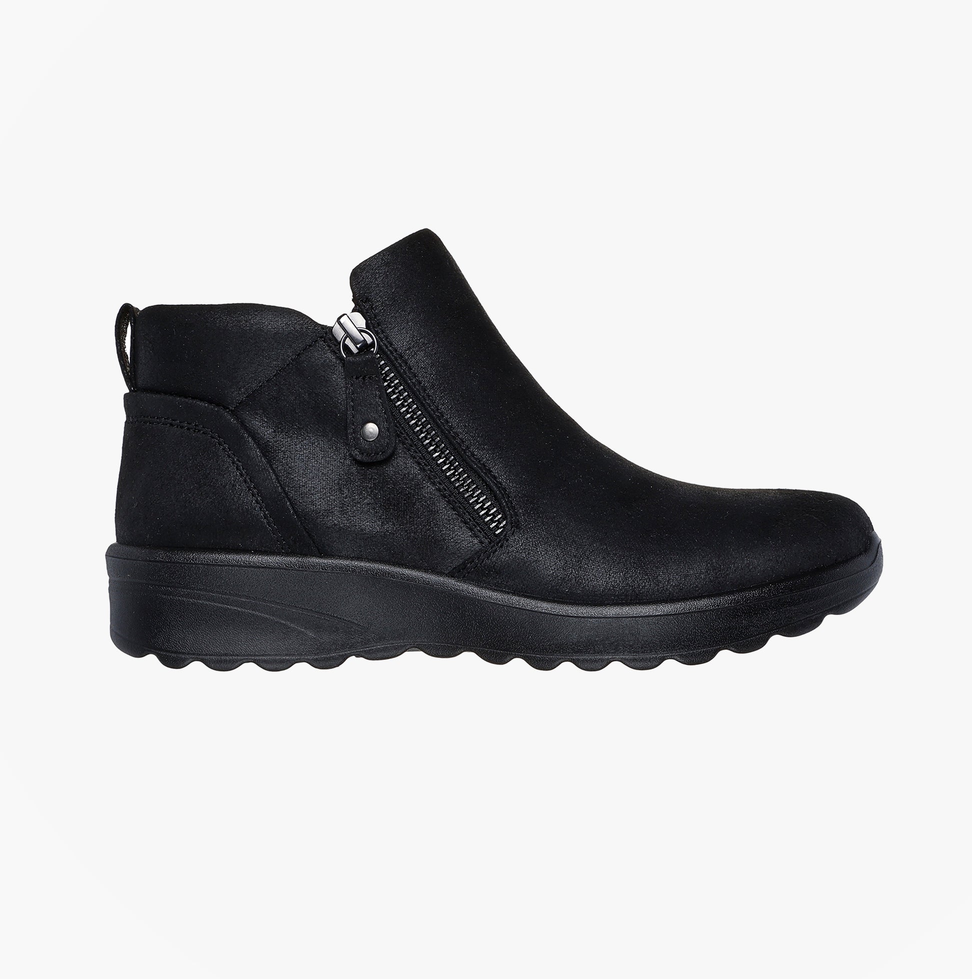 Skechers 158952/BBK LOVELY VIBE - FALL IN BLOOM Womens Boots Black