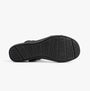 Skechers 163165/BBK ARYA - ON THE RISE Womens Sandals Black bottom view showcasing rubber sole detail.