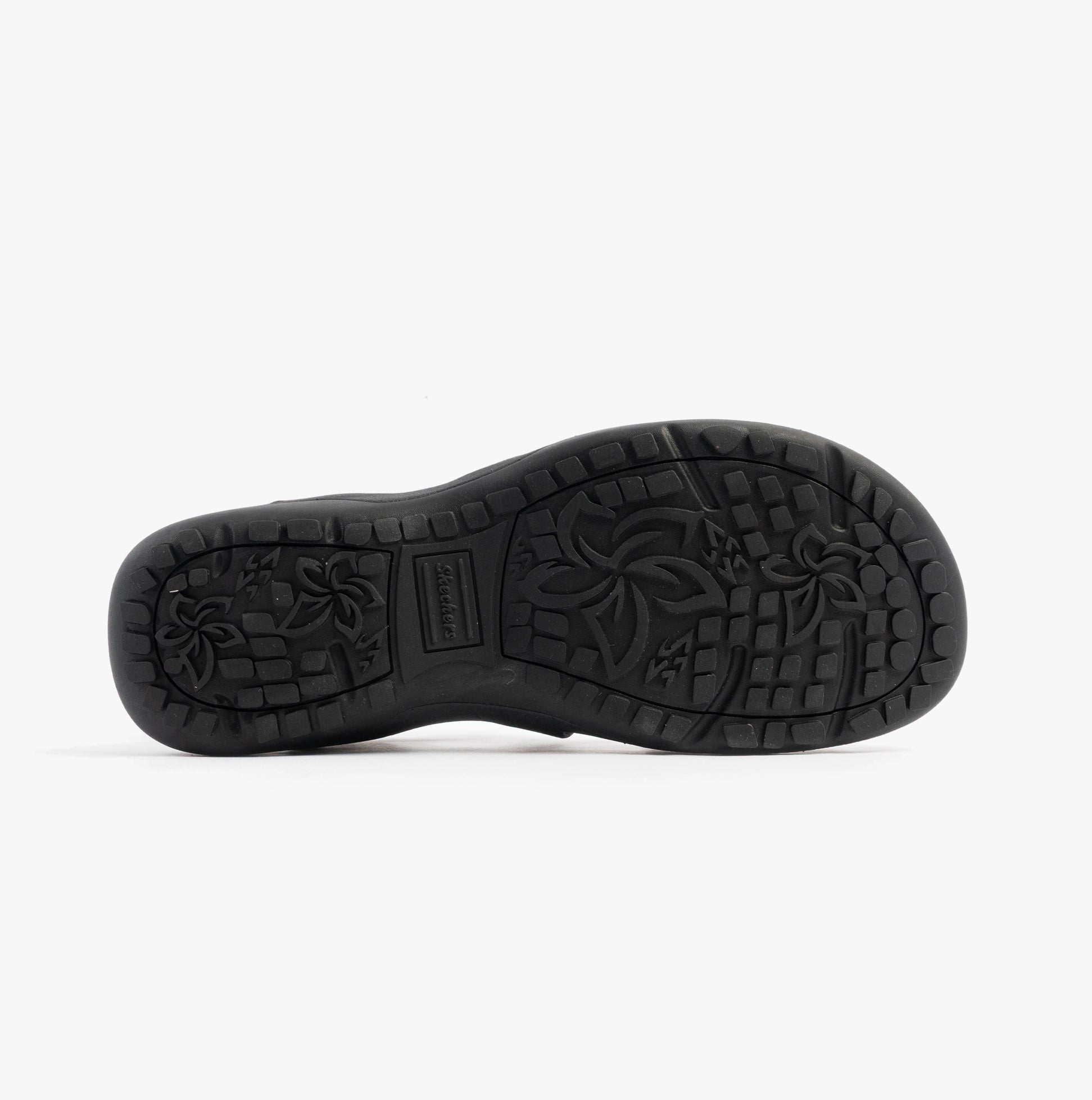Skechers 163460/BBK REGGAE SLIM - STRETCH FLEX Womens Sandals Black