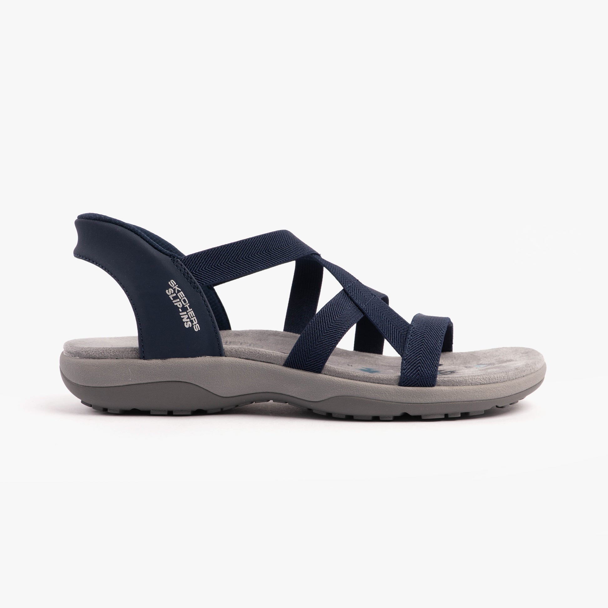 Skechers 163460/NVY REGGAE SLIM - STRETCH FLEX Womens Sandals Navy