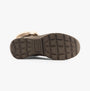 Skechers 168045/DKTP EASY GOING - DREAMERS MOVE Womens Boots Dark Taupe bottom view showing rubber sole design.