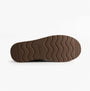 Skechers 169143/CHOC KEEP COZY Womens Boots Chocolate sole view, showcasing rubber sole design and brand logo.
