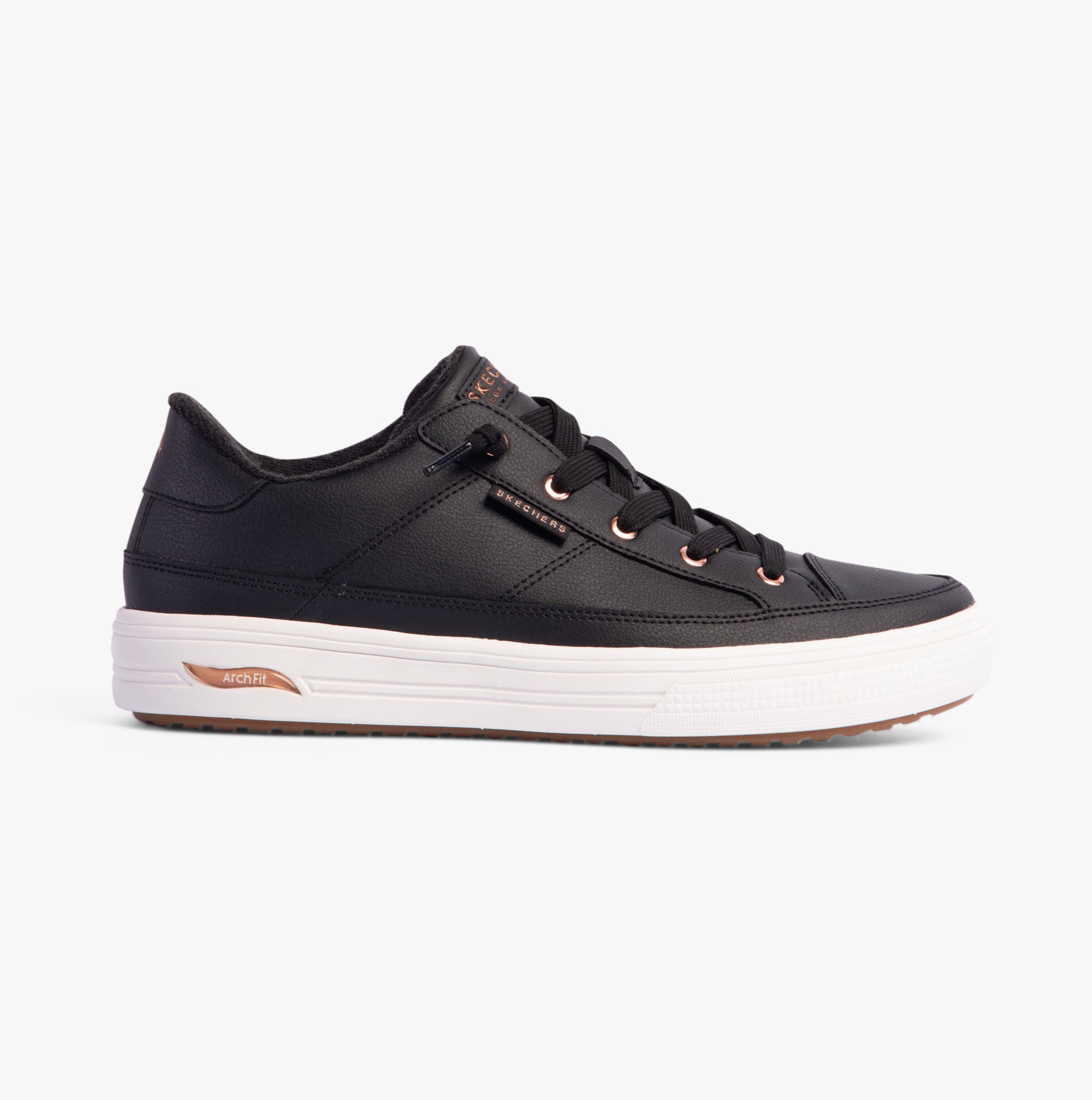 Skechers 177189/BLK ARCH FIT ARCADE - ON MY WAY Womens Trainers Black