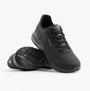 Skechers 177289/BBK UNO LITE - LITE WORK Womens Trainers Black side view showing synthetic leather and rubber sole.