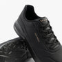 Side view of Skechers 177289/BBK UNO LITE - LITE WORK Womens Trainers Black showcasing the lace-up design and rubber sole.
