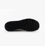 Skechers 183020/WBK UNO - RETRO ONE Mens Trainers White Mono/Black sole view with detailed tread pattern.