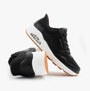 Skechers 183022/BLK UNO - BANKSIA Mens Trainers Black side view, showcasing style and comfort features.