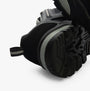 Skechers Work 200188EC GATLON Mens Safety Trainers Black/Grey, detail view of sole showing slip resistant and anti-penetration features.
