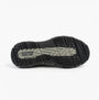 Bottom view of Skechers 204810/CHAR RESPECTED - ELGIN Mens Shoes Charcoal with steady grip rubber sole.