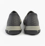 Skechers 204810/CHAR RESPECTED - ELGIN Mens Shoes Charcoal rear view showcasing textured design and comfortable fit.