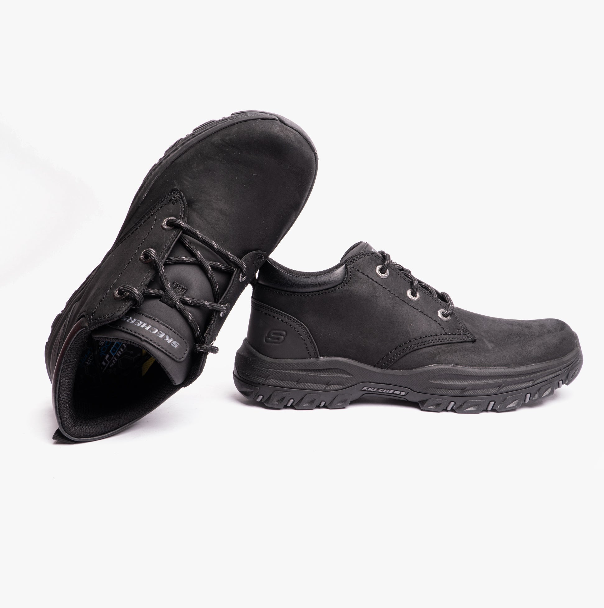 Skechers 204921/BLK KNOWLSON-RAMHURST Mens Hiking Boots Black