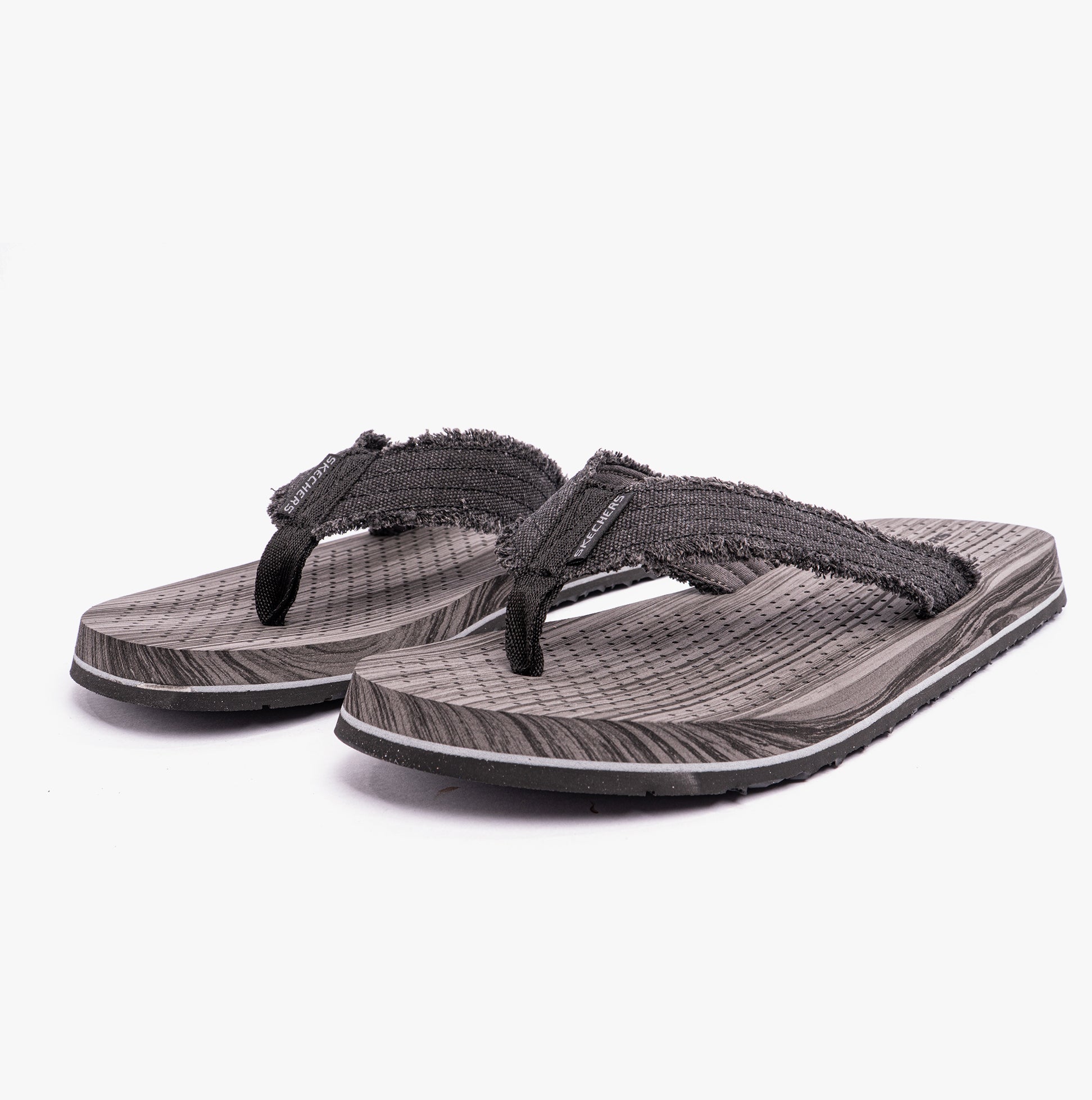 Skechers 205097/BLK TANTRIC - COPANO Mens Toe Post Sandals Black