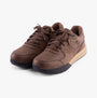 Skechers 205236/BRN NETSON - GANDER Mens Trainers Brown side view, casual synthetic upper, lace-up design, comfortable and waterproof.