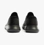 Skechers 205278/BBK GARZA - CARLYN Mens Shoes Black rear view showcasing the stylish design and cushioned sole.