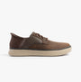 Skechers 205279/COC HYLAND - RADLEY Mens Trainers Cocoa side view showcasing leather upper and lace-up design.