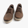 Skechers 205279/COC HYLAND - RADLEY Mens Trainers Cocoa front view showing lace-up design and leather upper.