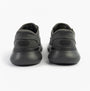Skechers 205352/BLK GARZA - CLIVE Mens Shoes Black rear view showcasing sleek design.