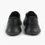 Back view of Skechers 205353/BBK GARZA - DURAN Mens Shoes Black, showcasing the stylish design and rubber sole.