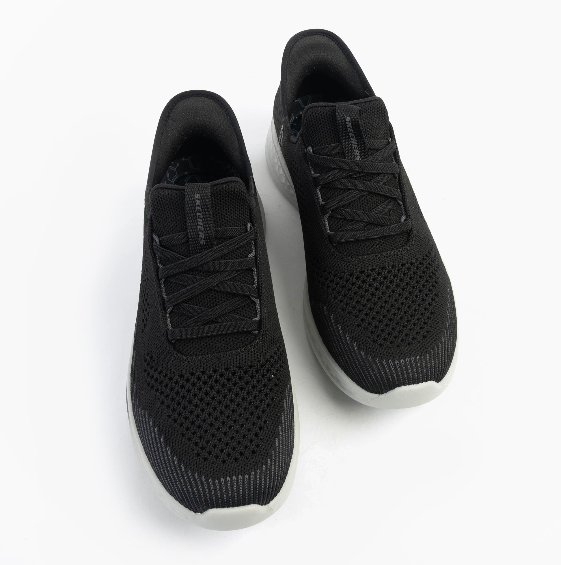 Skechers 210810/BLK SLIP-INS SLADE - QUINTO Mens Shoes Black