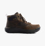 Skechers 210932/COC CAMBERT - HARLAN Mens Boots Cocoa side view showcasing lace-up design and synthetic upper.