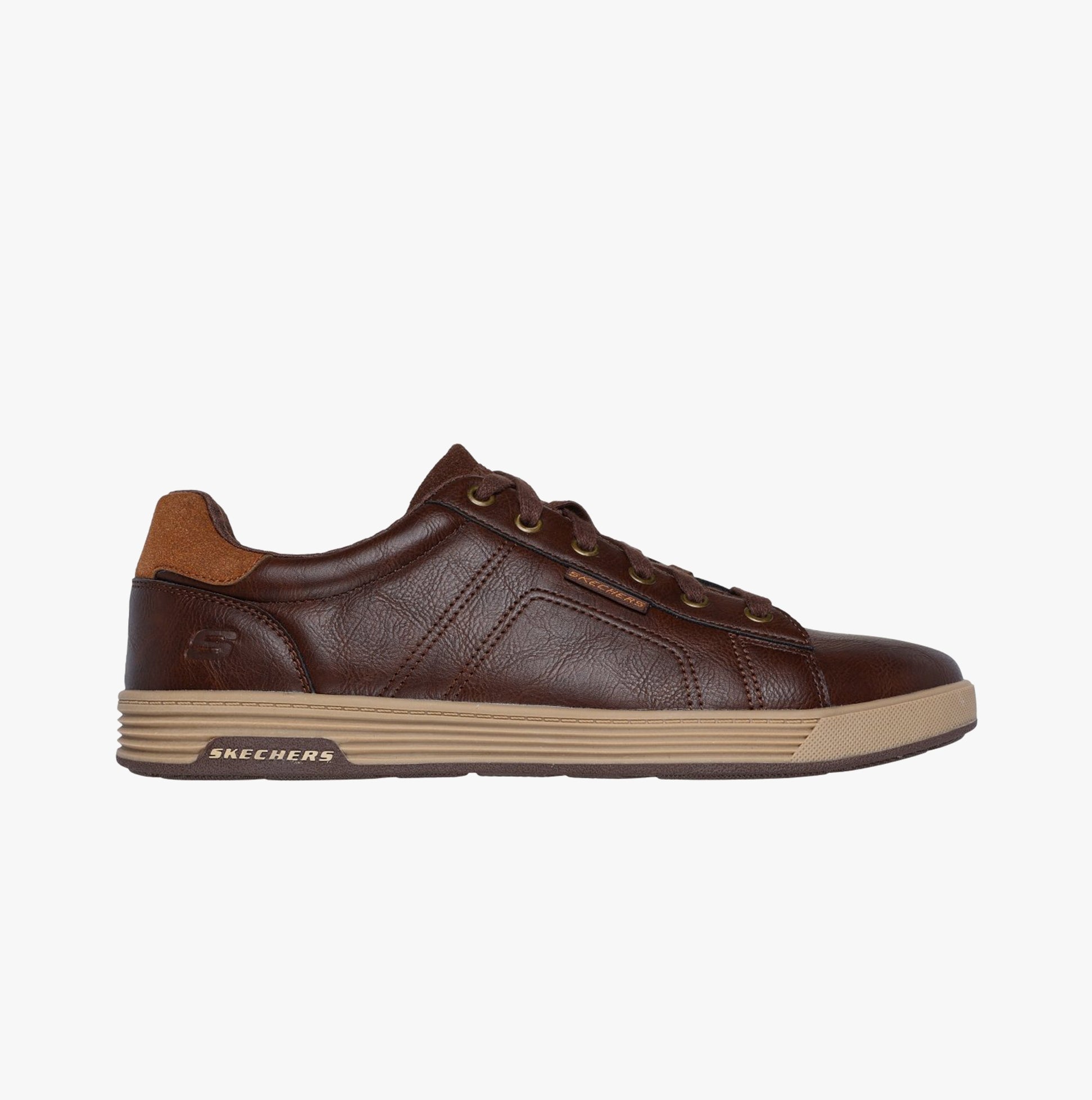 Skechers 210946/CHOC CAVELL - HENSLEY Mens Trainers Chocolate