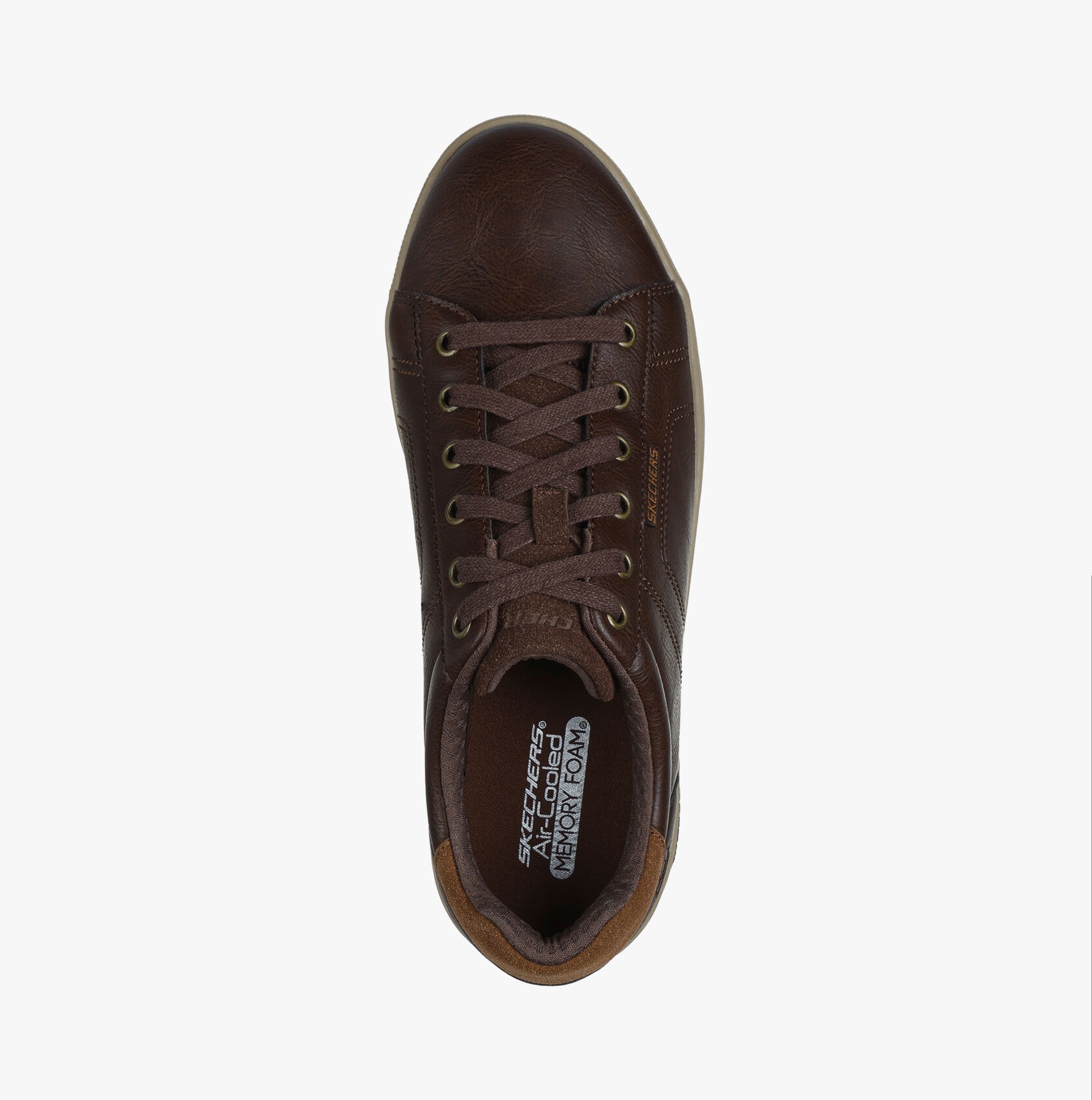 Skechers 210946/CHOC CAVELL - HENSLEY Mens Trainers Chocolate