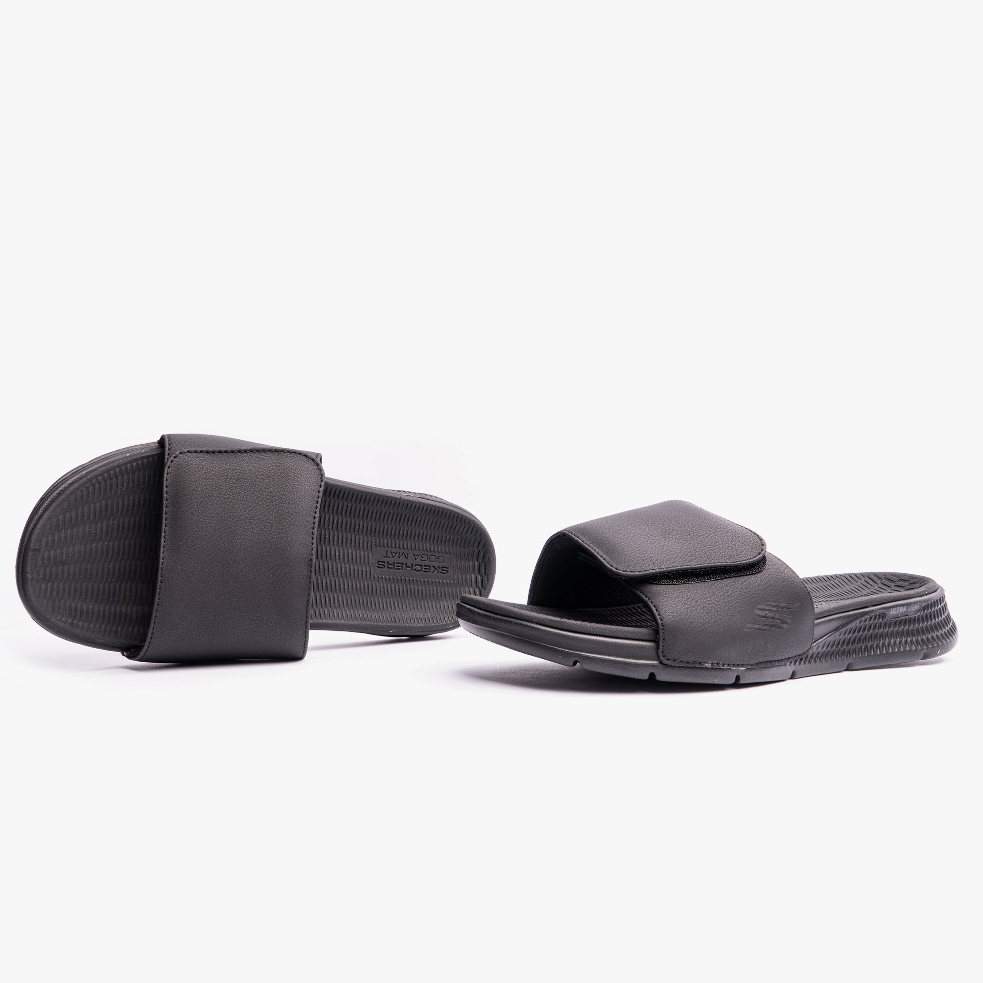 Skechers 229033/BBK GO CONSISTENT - WATERSHED Mens Sandals Black