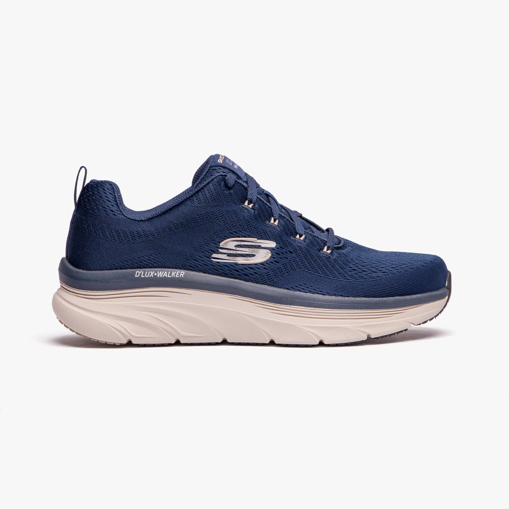 Skechers D'LUX WALKER MEERNO Mens Trainers Navy