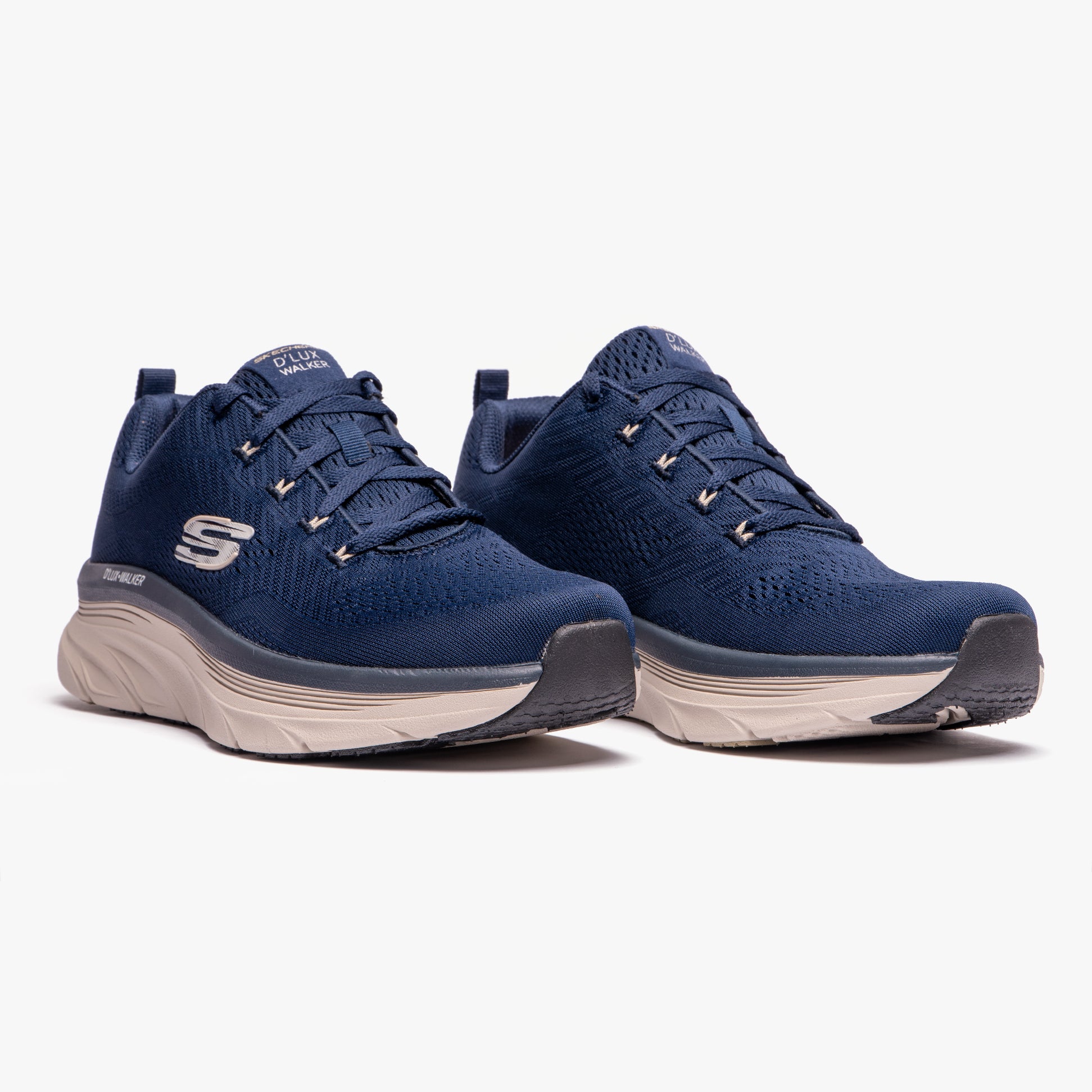 Skechers D'LUX WALKER MEERNO Mens Trainers Navy