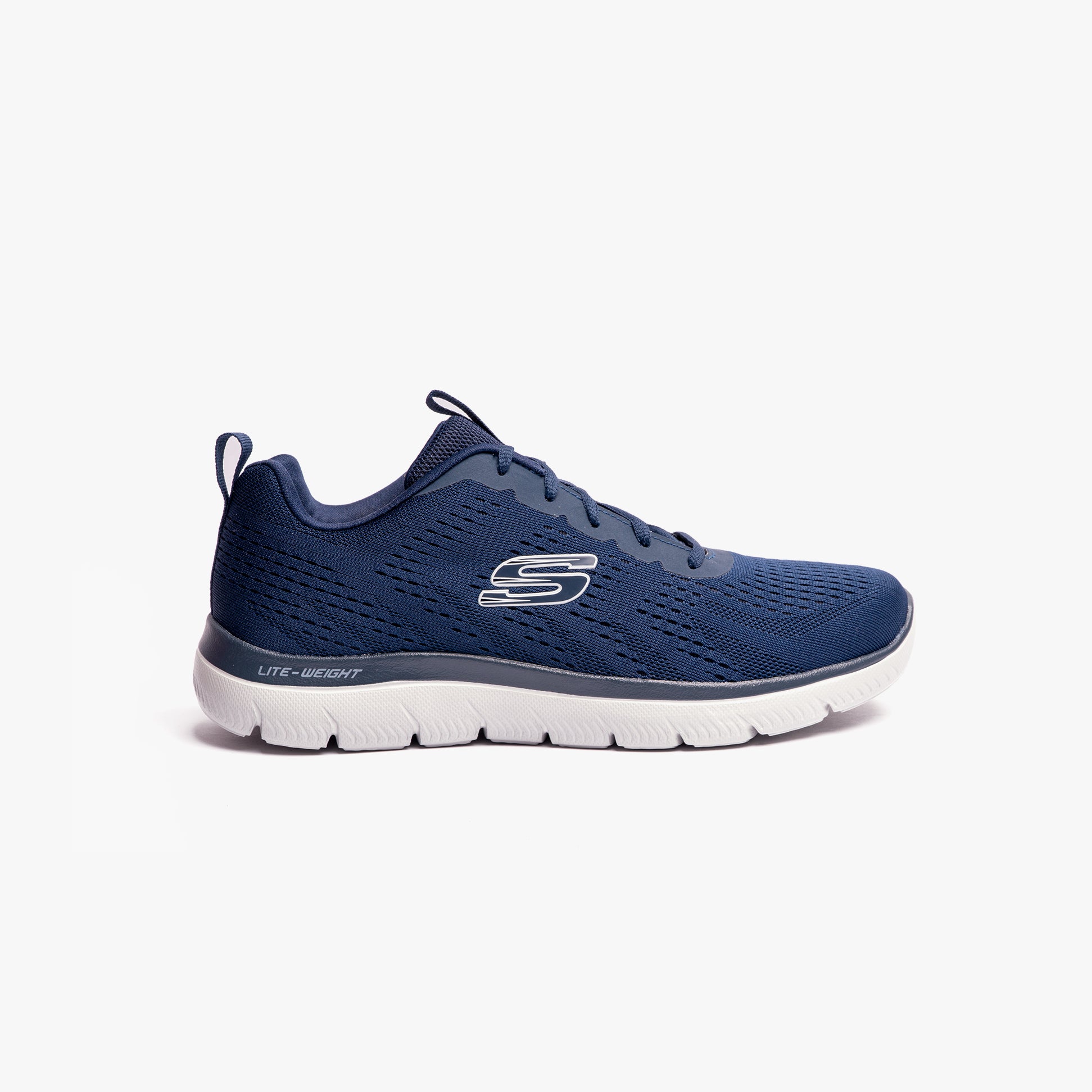 Skechers 232395/NVGY SUMMITS - TORRE Mens Shoes Navy/Gray