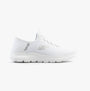 Skechers 232457/WHT SUMMITS - HIGH RANGE Mens Trainers White side view with mesh upper and rubber sole.