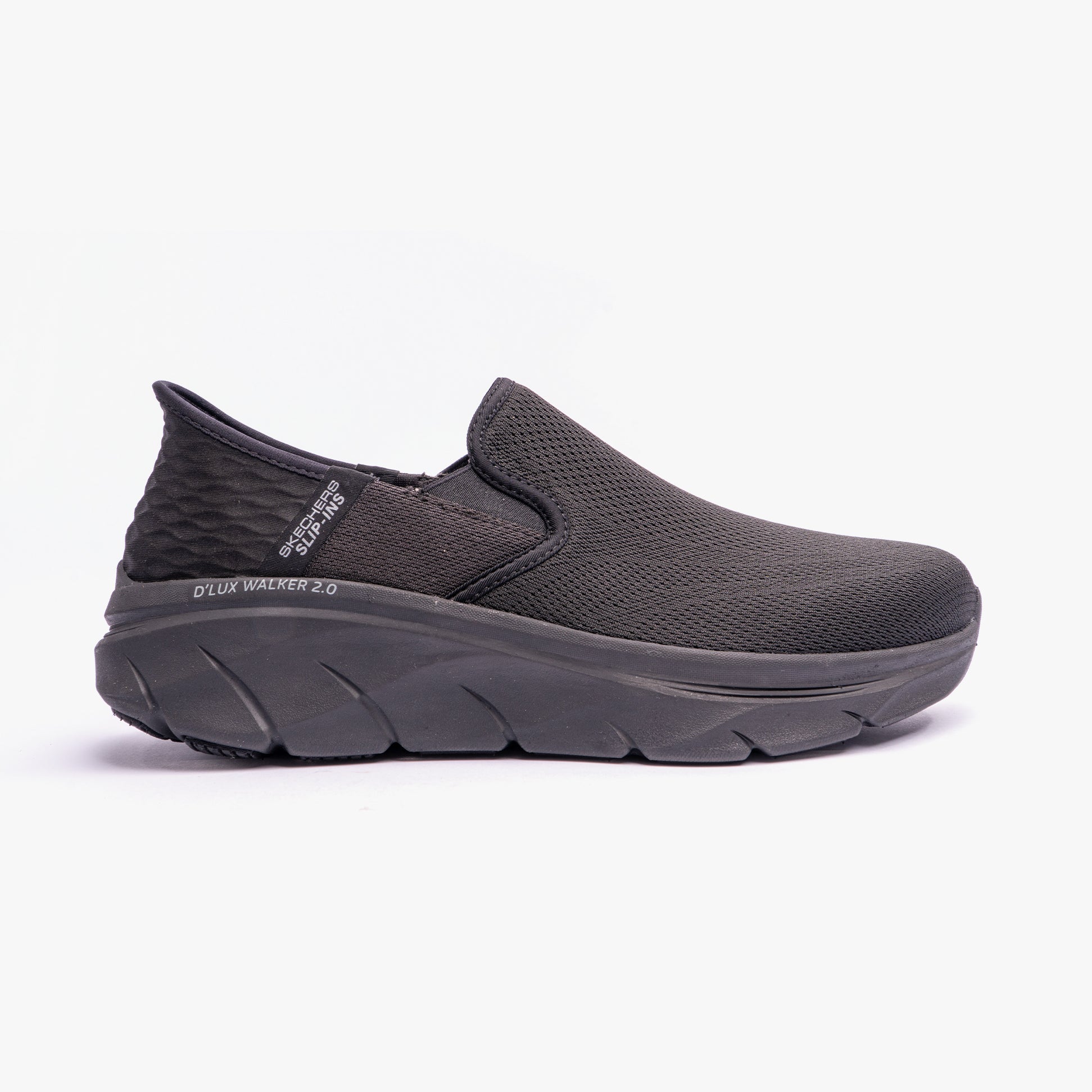Skechers 232463/BBK D'LUX WALKER 2.0 - REELER Mens Trainers Black